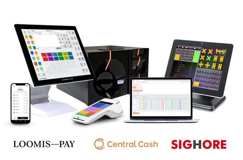 dispositivos loomis pay central cash sighore